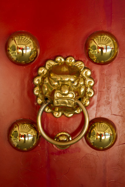 狮子门环图片下载