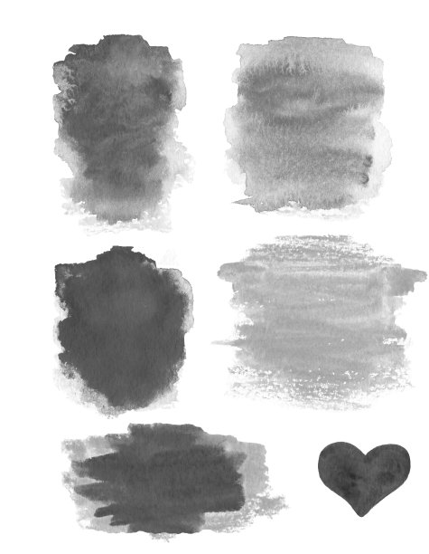 抽象水彩设计元素。纹理水云墨是图片下载