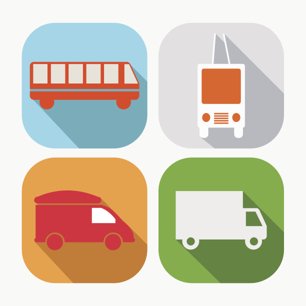 运输图标集图片下载