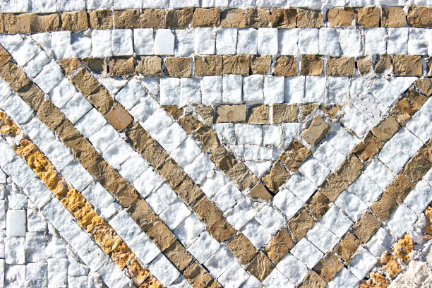 大理石石材马赛克纹理作为背景图片下载