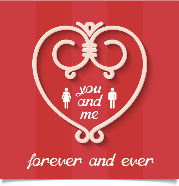 节日快乐，情人节心图片下载