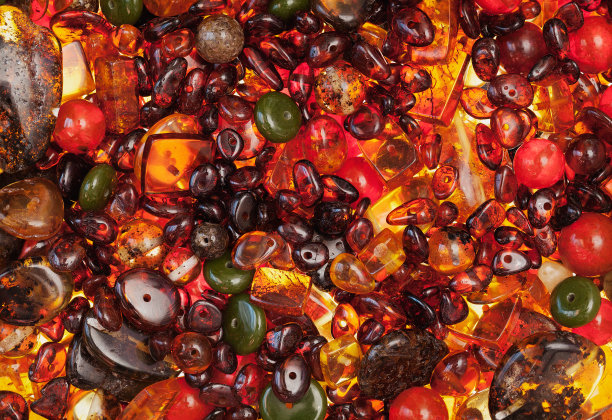 琥珀色的石头图片下载