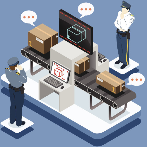 等距信息图安全检查图片下载