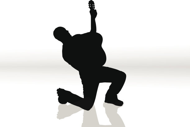 矢量剪影的人。图片下载