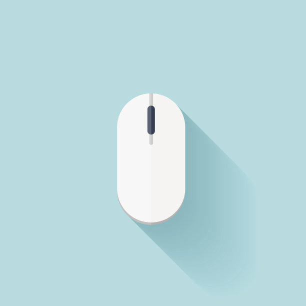 带阴影的鼠标图标图片下载