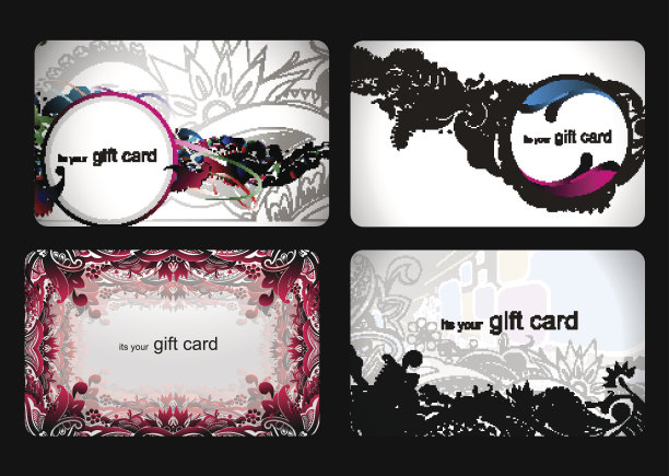 礼品卡组图片下载