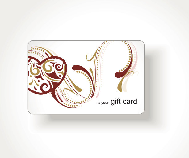 漂亮的礼品卡图片下载