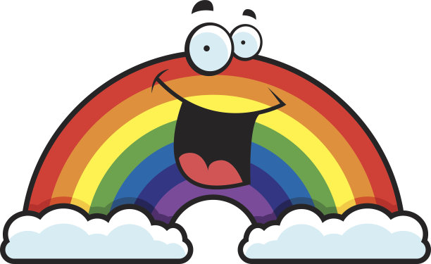 卡通彩虹图片下载