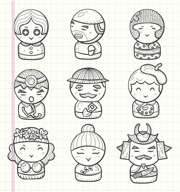 涂鸦人图标图片下载