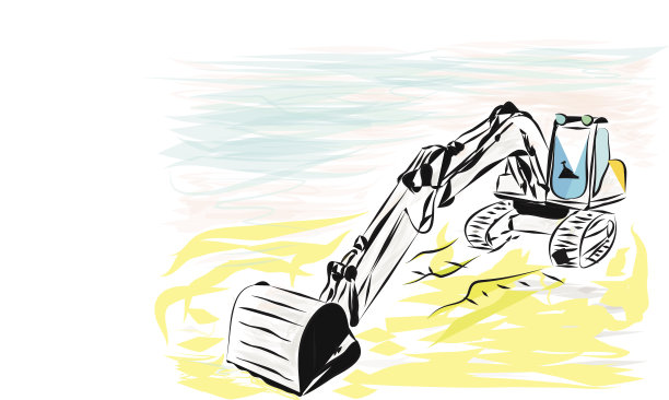 挖掘机图片下载