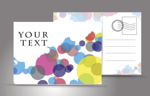 空的明信片图片下载