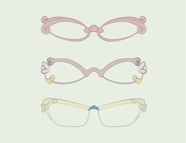 复古眼花图片下载