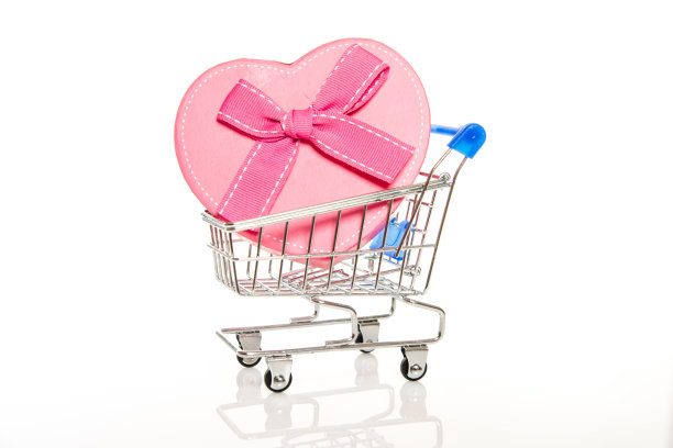 购物车和礼盒图片下载