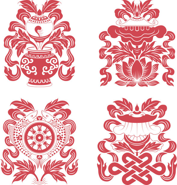 佛教八宝图片下载