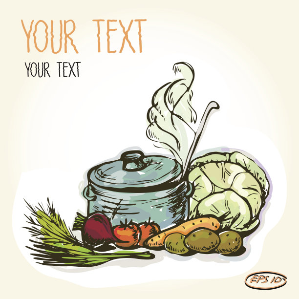 一锅热汤的图像图片下载