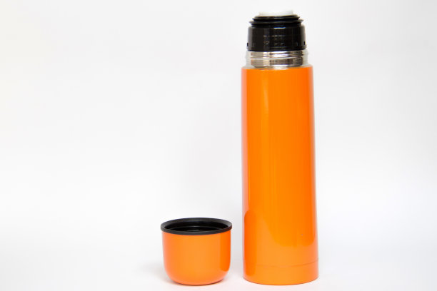 橙色的旅行杯图片下载