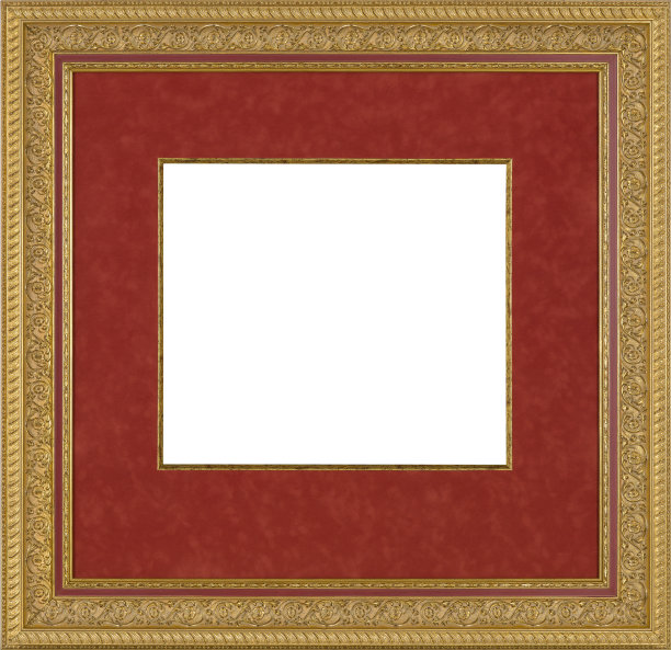 黄金相框图片下载