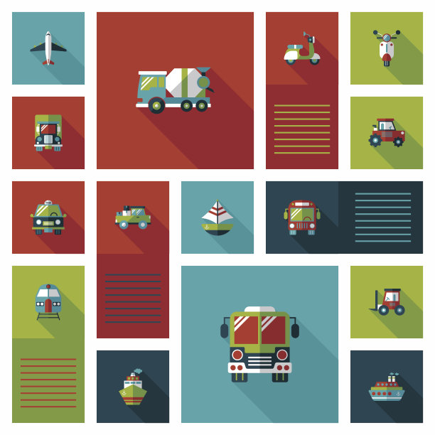 交通ui平面设计背景设置，eps10图片下载