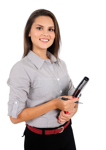 孤立的商业女性图片下载