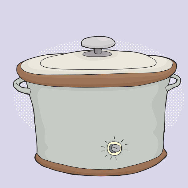 带盖慢炖锅图片下载