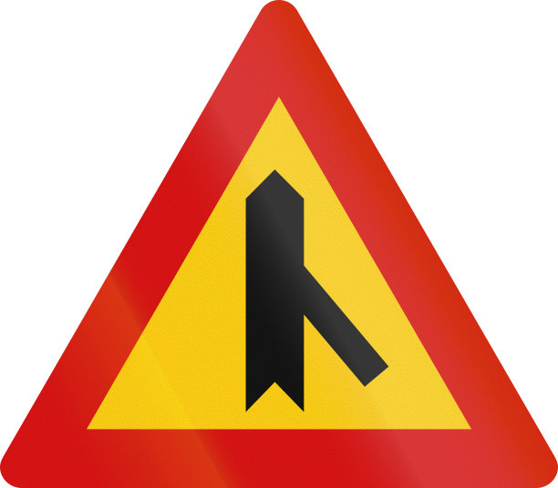 在冰岛有优先权的交叉口图片下载