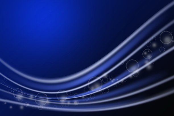 抽象曲线蓝色背景图片下载
