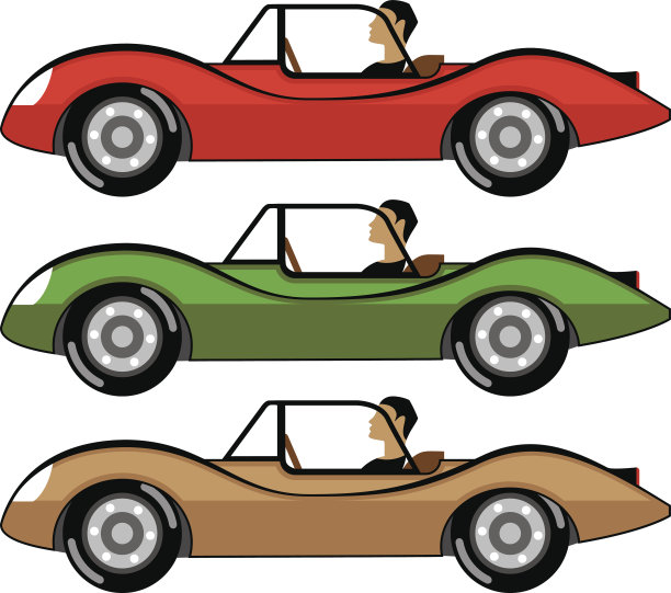 的跑车向量图片下载
