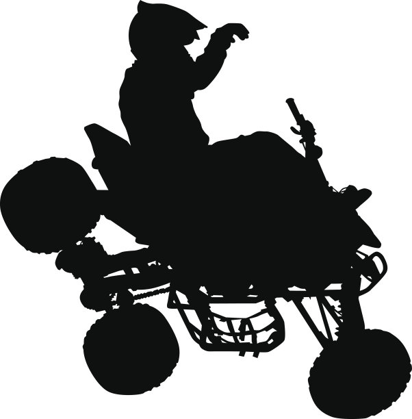 男性在quadbike图片下载