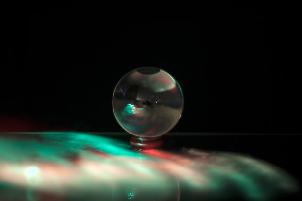 光瀑玻璃球图片下载