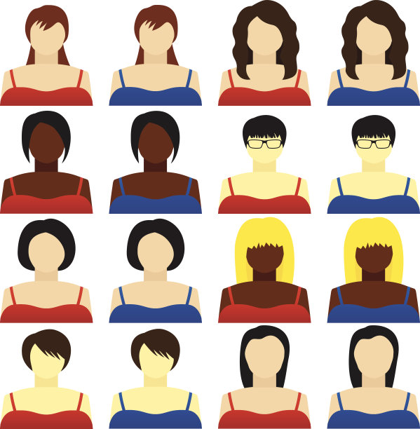 女人的图标图片下载