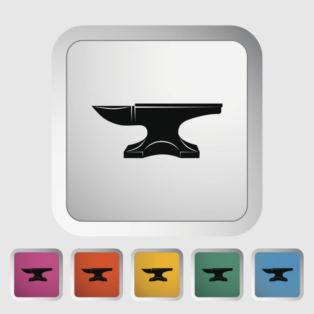 铁砧。铁匠设备图片下载