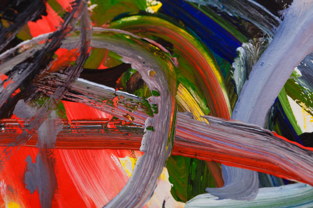 抽象油画图片下载