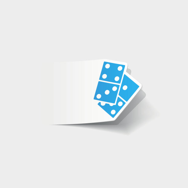 现实设计元素:多米诺骨牌图片下载