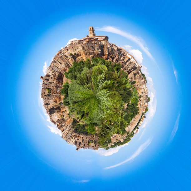 抽象的古代世界。彩色图像图片下载