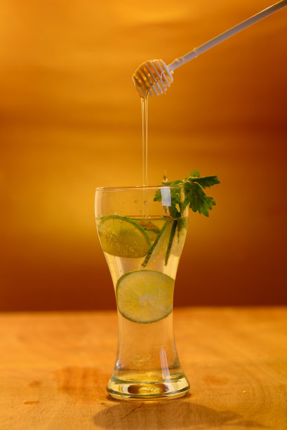 新鲜蜂蜜加柠檬图片下载