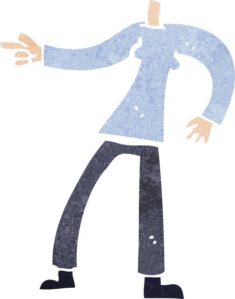 卡通女性身体(添加照片或混搭卡通)图片下载