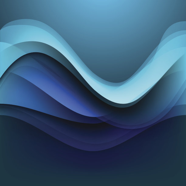 蓝色的抽象背景图片下载