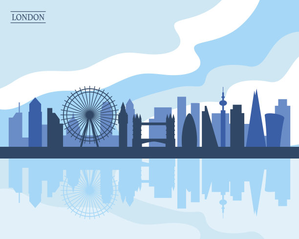 伦敦的天际线图片下载