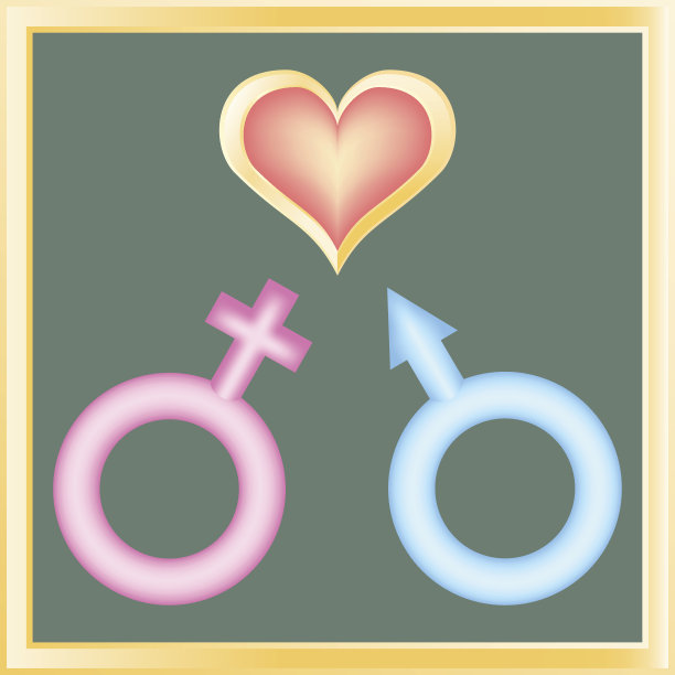 男性和女性标志图片下载