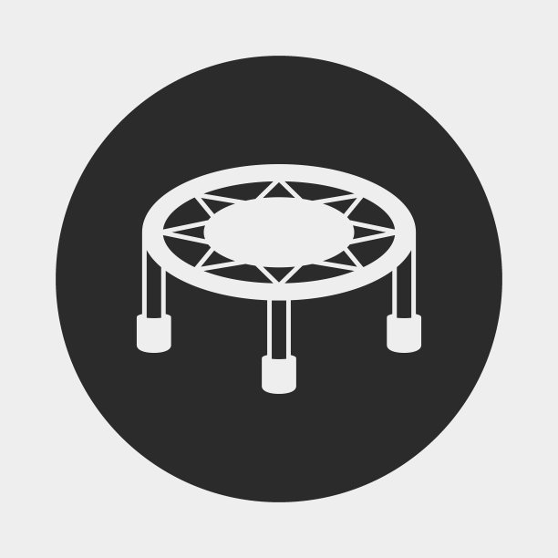 弹跳床上图标图片下载