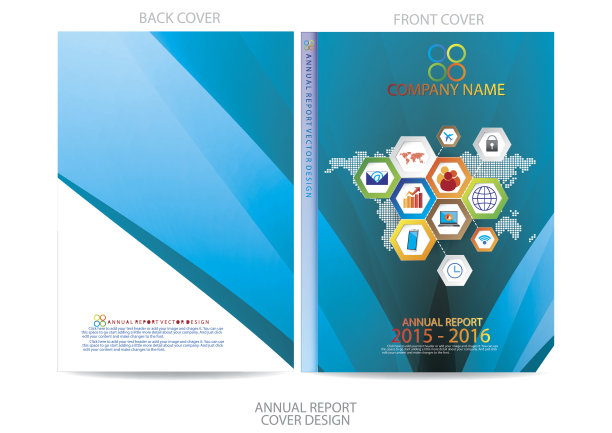年报封面设计图片下载