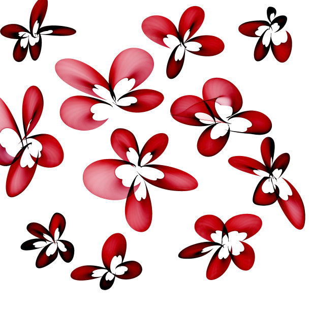 抽象的花朵图片下载