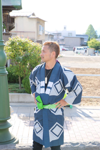 日本男子在Matsuri图片下载