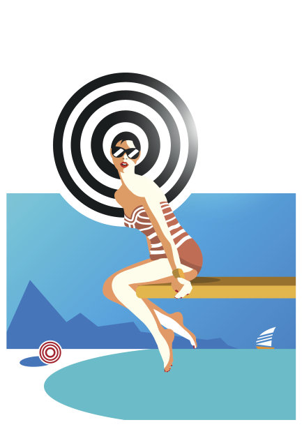 时尚少女。图片下载