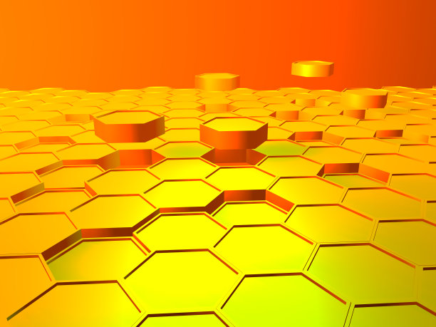 六边形的背景图片下载