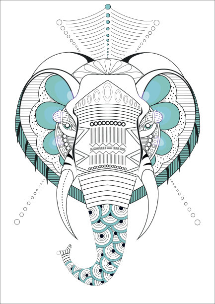 装饰装饰象头图片下载