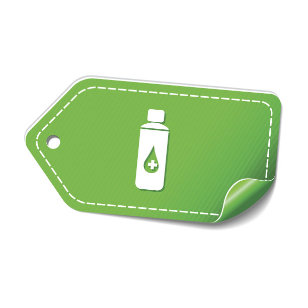 健康包绿色矢量图标设计图片下载