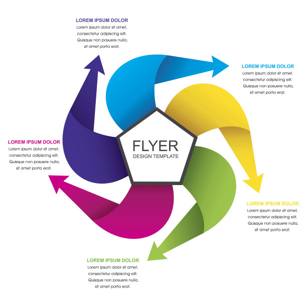 创意商业信息图形设计图片下载