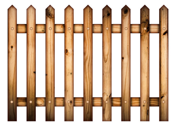 木栅栏。图片下载