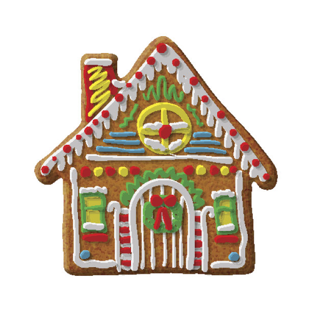 姜饼屋饼干图片下载